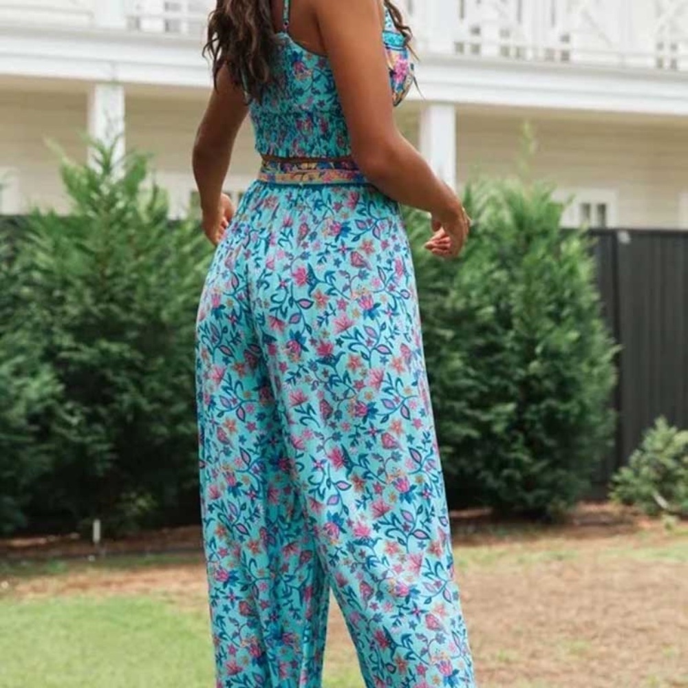 Boho Chic Print Pants Set - Picture 7 of 7